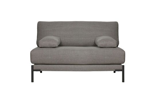2-Sitzer-Sofa aus grauem Stoff Sleeve ohne jede Grenze