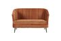 Miniaturansicht 2-Sitzer-Sofa aus Samt Alfred in Terracotta ohne jede Grenze