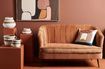 Miniaturansicht 2-Sitzer-Sofa aus Samt Alfred in Terracotta 5