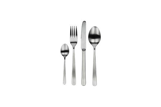 24-teiliges Besteckset Takao silber