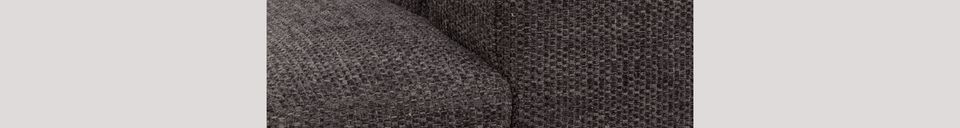 Materialbeschreibung 2,5-Sitzer Sofa Jean anthrazit