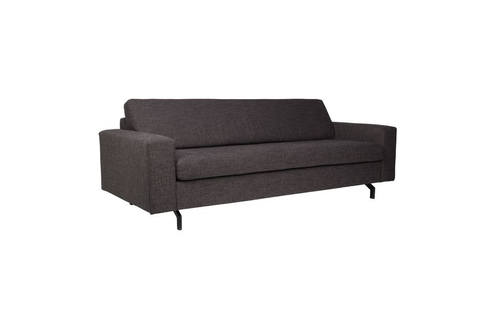 2,5-Sitzer Sofa Jean anthrazit - 6