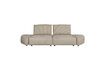 Miniaturansicht 3-Sitzer-Sofa aus beigem Stoff Hunter 1