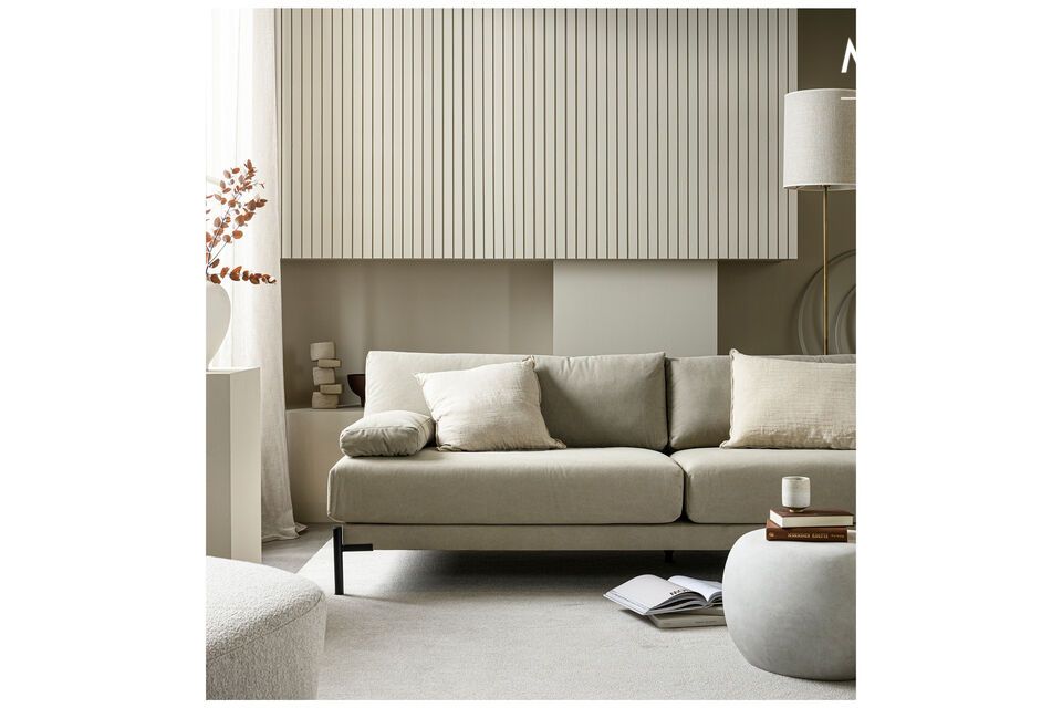 Einfachheit, Komfort und Eleganz: das neutrale und trendige Sofa Ihrer Träume.