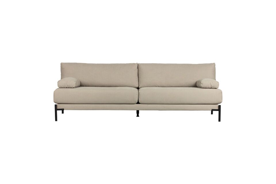 3-Sitzer-Sofa aus beigem Stoff Sleeve Vtwonen