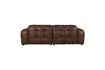 Miniaturansicht 3-Sitzer Sofa aus braunem Rindsleder Hackman 7