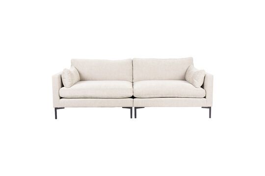 3-Sitzer Sofa aus cremefarbenem Stoff Summer ohne jede Grenze