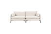 Miniaturansicht 3-Sitzer Sofa aus cremefarbenem Stoff Summer 1