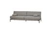 Miniaturansicht 3-Sitzer-Sofa aus grauem Stoff Sleeve 7