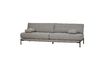 Miniaturansicht 3-Sitzer-Sofa aus grauem Stoff Sleeve 7