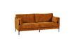 Miniaturansicht 3-Sitzer-Sofa aus Samt Moven in senf  3