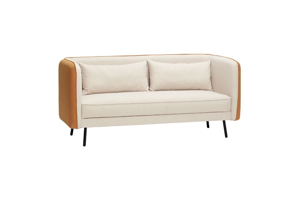 3-Sitzer-Sofa mit bernsteinfarbenem Stoffbezug Shade Hübsch
