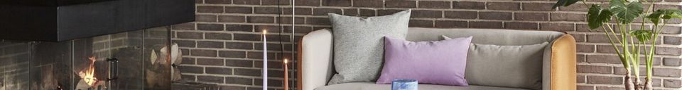 Materialbeschreibung 3-Sitzer-Sofa mit bernsteinfarbenem Stoffbezug Shade