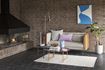 Miniaturansicht 3-Sitzer-Sofa mit bernsteinfarbenem Stoffbezug Shade 2
