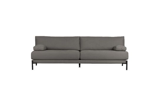3-Sitzer-Sofa mit dunkelgrauem Stoffbezug Sleeve ohne jede Grenze