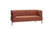 Miniaturansicht 3-Sitzer-Sofa mit orangenem Stoffbezug Block 1