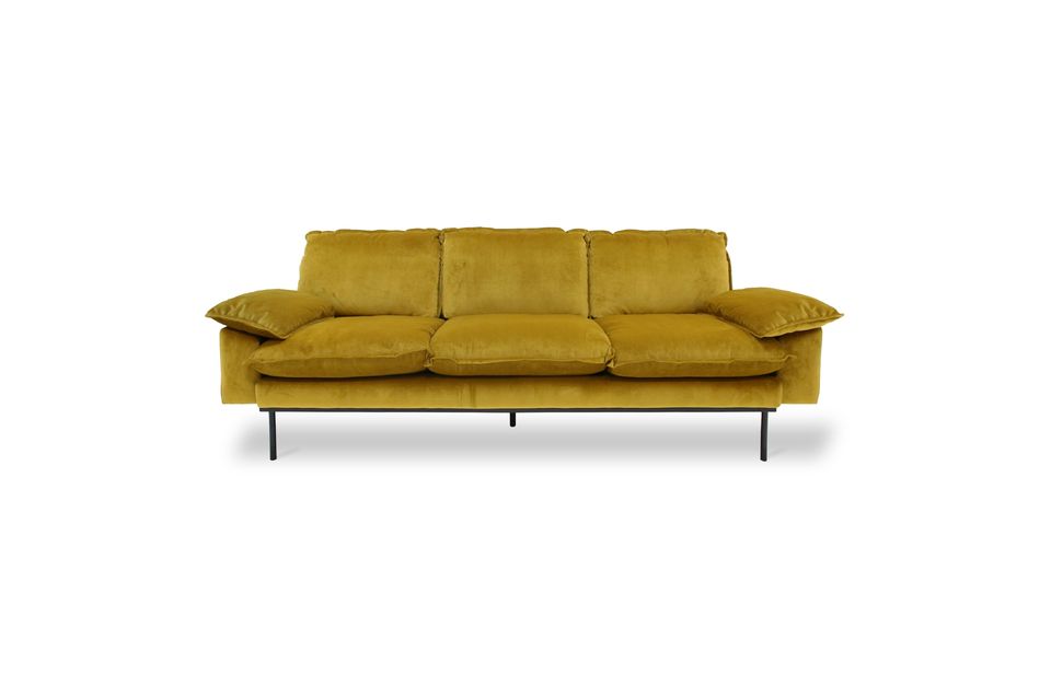 Es ist ein hochwertiges Sofa, das für eine lange Lebensdauer ausgelegt ist