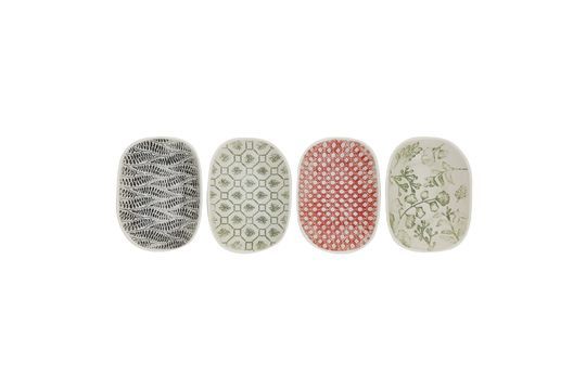 4-Servierplatten-Set Viola