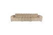 Miniaturansicht 4-Sitzer Sofa aus beigem Stoff Hackman 8