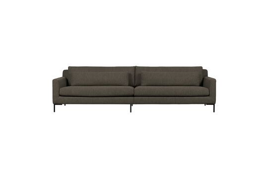 4-Sitzer-Sofa aus braunem Stoff Hang