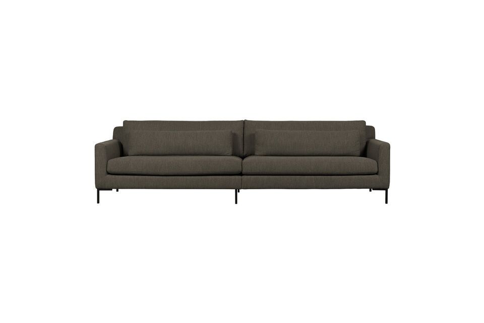 4-Sitzer-Sofa aus braunem Stoff Hang Vtwonen