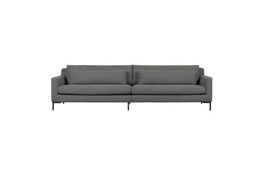 4-Sitzer-Sofa aus dunkelgrauem Stoff Hang