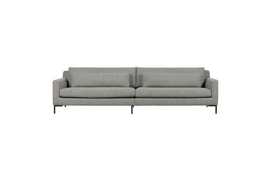 4-Sitzer-Sofa aus hellgrauem Stoff Hang ohne jede Grenze
