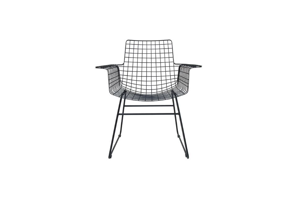 Der Altorf Metallstuhl, entworfen von HK Living, ist ideal für moderne Innenräume