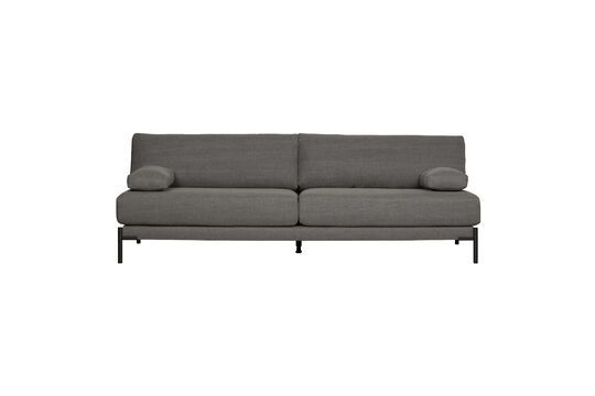 Anthrazitfarbenes 3-Sitzer-Sofa aus Stoff Sleeve ohne jede Grenze