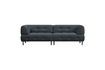 Miniaturansicht Anthrazitfarbenes 4-Sitzer-Sofa aus Velours Lloyd 1