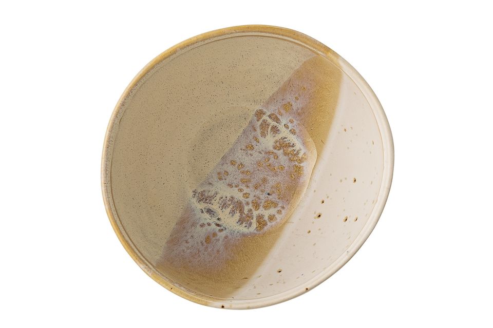 Diese Schale aus Steingut mit einem Durchmesser von 11 cm wird Ihren Tisch auf sehr schöne Weise