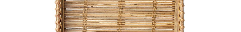Materialbeschreibung Bambus-Handtuchhalter Ecuvilly