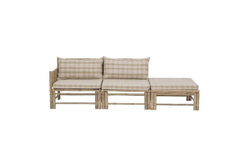 Der modulare Hocker Korfu von Bloomingville ist Teil der Korfu-Serie