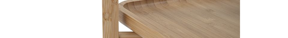 Materialbeschreibung Bambus-Tablett Adona