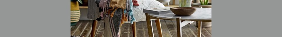 Materialbeschreibung Baumwoll-Tagesdecke Osches
