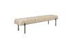 Miniaturansicht Beige Bank aus Stoff Jethro 1