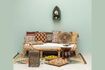 Miniaturansicht Beige Rattanbank Origan 2