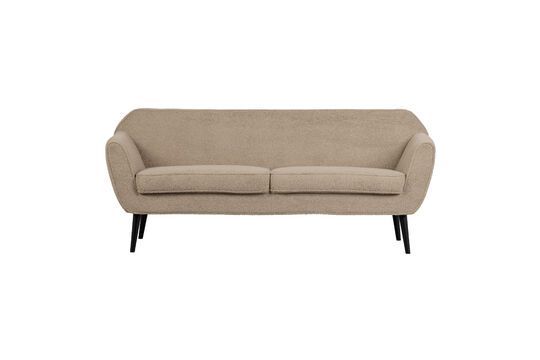 Beigefarbenes 2-Sitzer-Sofa aus Stoff Rocco ohne jede Grenze