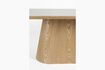 Miniaturansicht Beiger ovaler Esstisch aus Holz 200x90 Almira 6