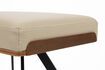 Miniaturansicht Beiger Pouf aus PU-Leder Frie 7
