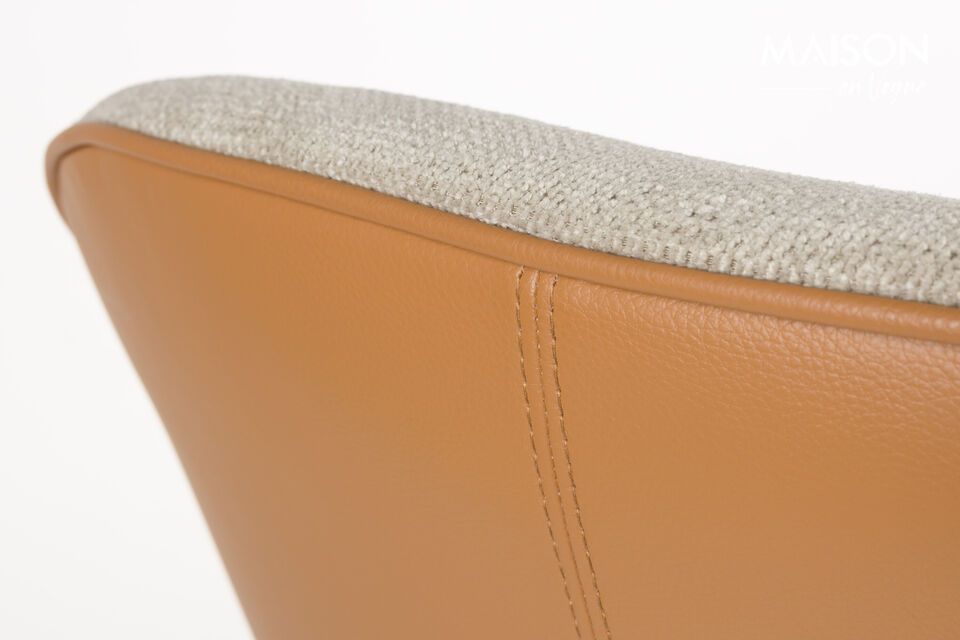 Beiger Sessel aus Buchenholz Duke - 10