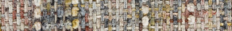 Materialbeschreibung Beiger Stuhl aus Stoff Claes