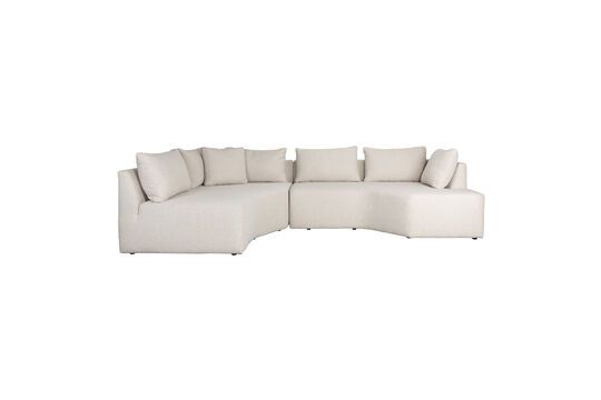 Beiges Ecksofa links 5-Sitzer aus Stoff Prosper ohne jede Grenze
