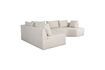 Miniaturansicht Beiges Ecksofa links 5-Sitzer aus Stoff Prosper 6