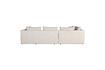 Miniaturansicht Beiges Ecksofa rechts 5-Sitzer aus Polyester Prosper 5