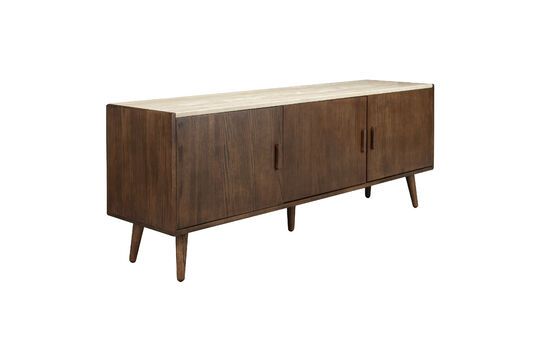 Beiges Sideboard aus Holz Arda ohne jede Grenze