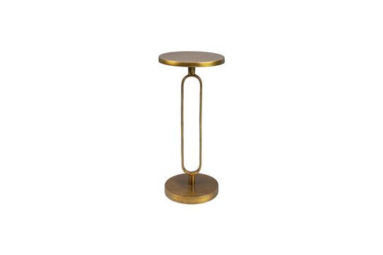 Beistelltisch aus goldfarbenem Aluminum Sandook ohne jede Grenze