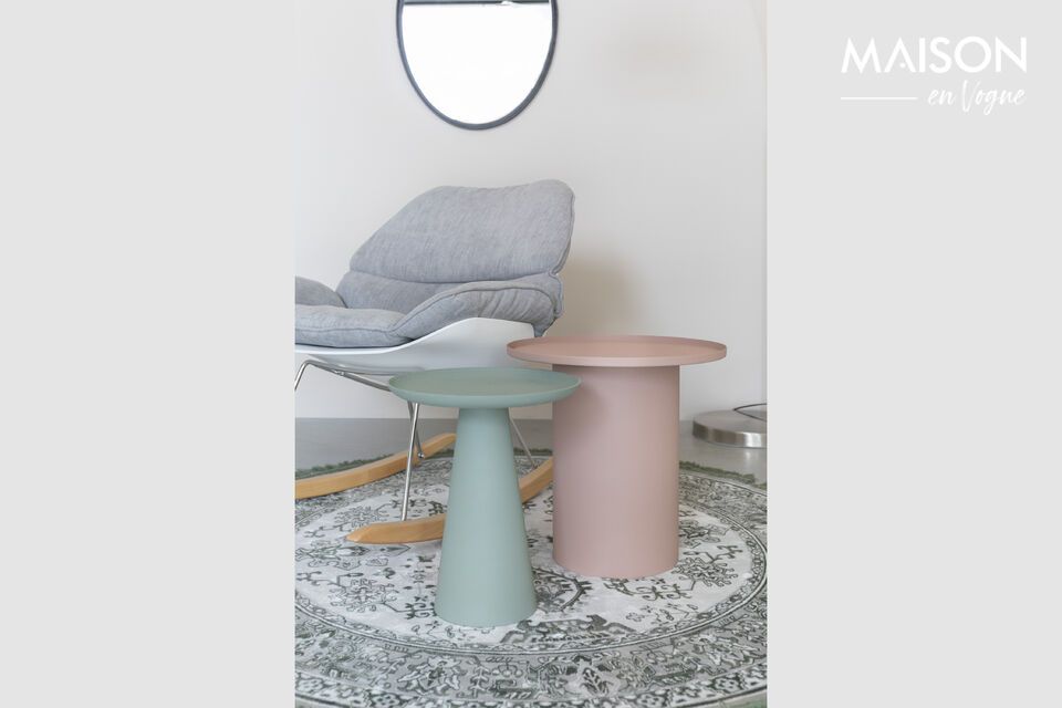 Modernes Design mit einem eleganten Hauch von Rosa.
