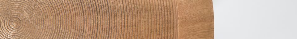 Materialbeschreibung Beistelltisch Dendron L