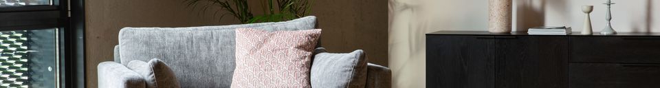Materialbeschreibung Beverly Kissen pink